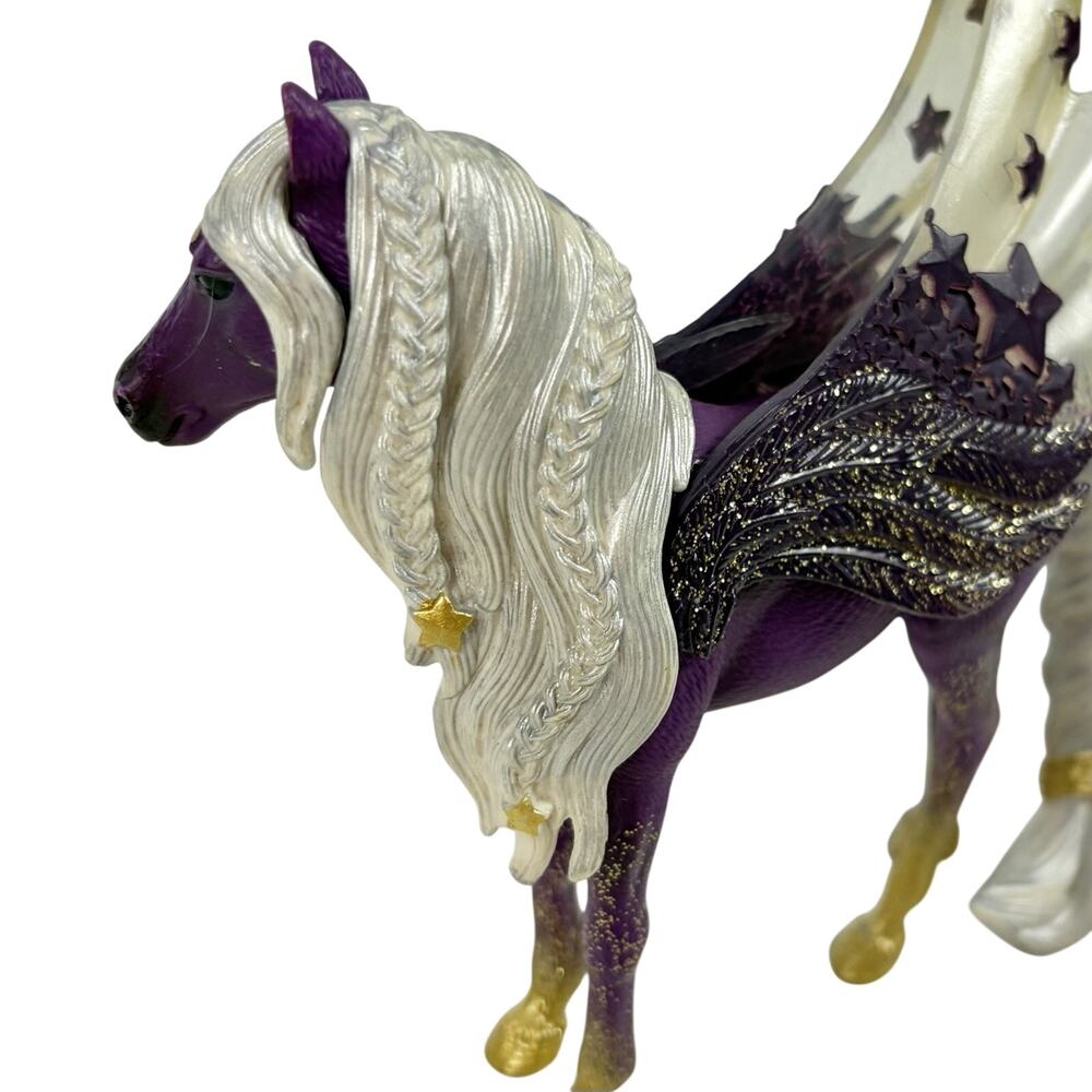 Schleich Bayala Shooting Star Unicorn Mare 70580 Retired Fantasy Figure Glitter - Picture 7 of 8